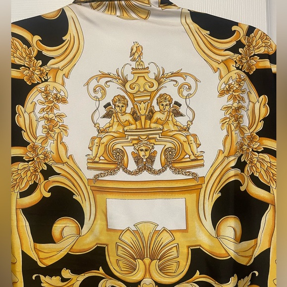 Versace Tribute Baroque SS 1992 Shirt - Size 45 - Authentic Luxury - Picture 3 of 6